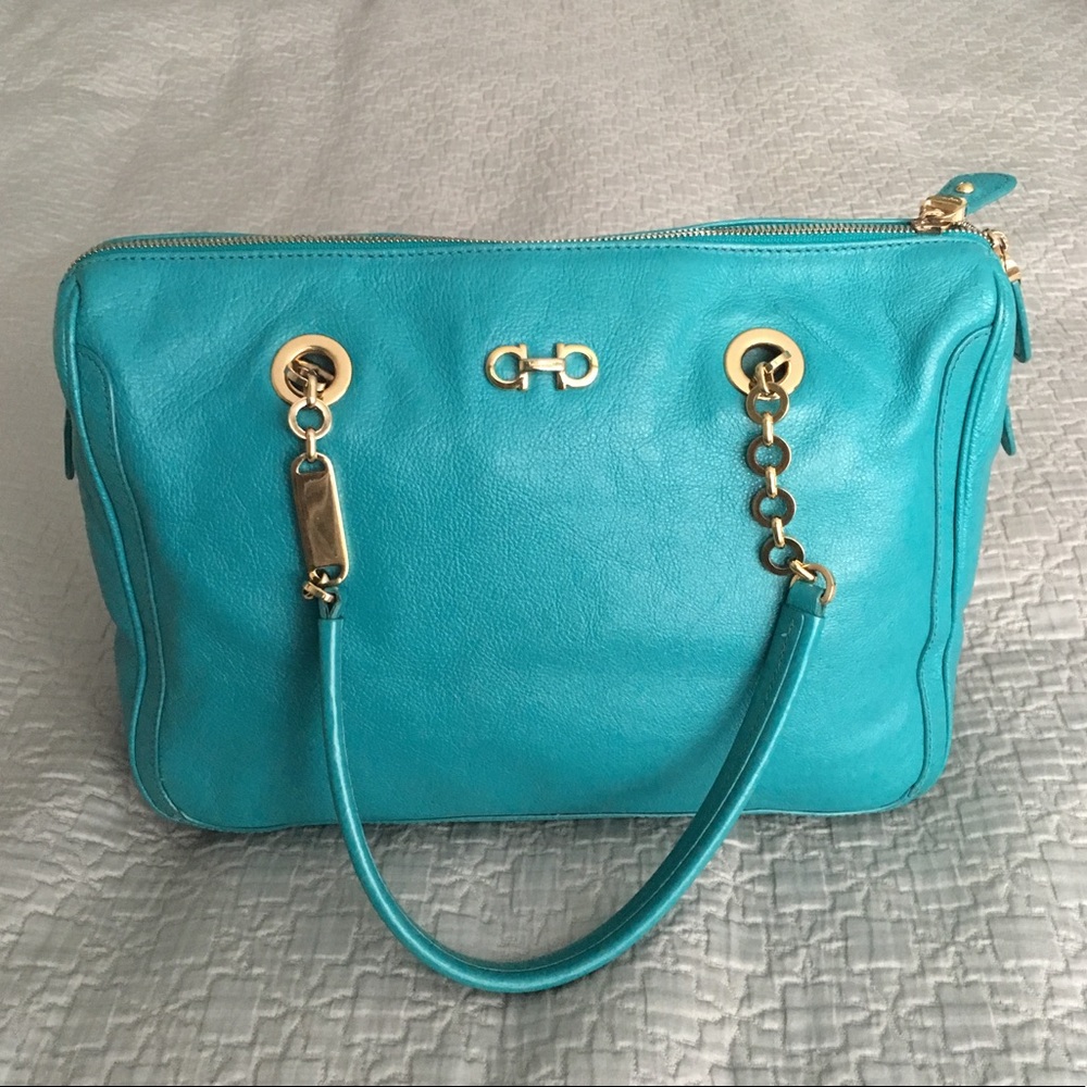 Salvatore Ferragamo Bag in Turquoise